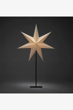 Papirstjerne metalfod højde 80 cm