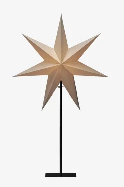 Papirstjerne metalfod højde 80 cm
