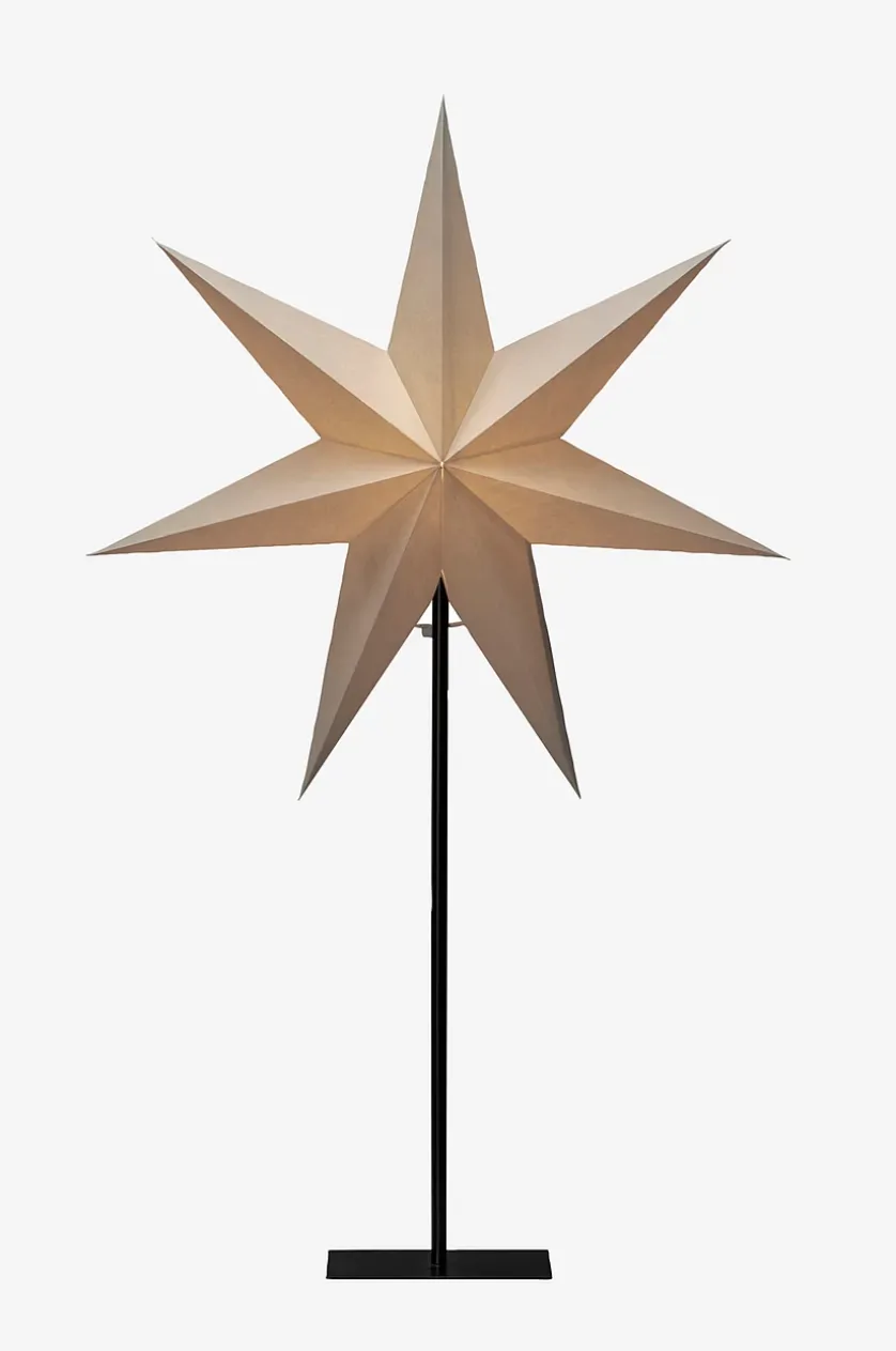 Papirstjerne metalfod højde 80 cm