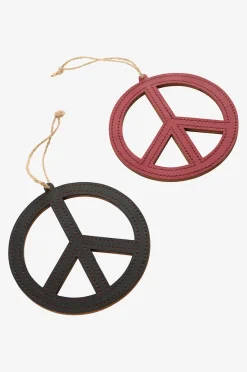 PEACE juledekoration 4-pak