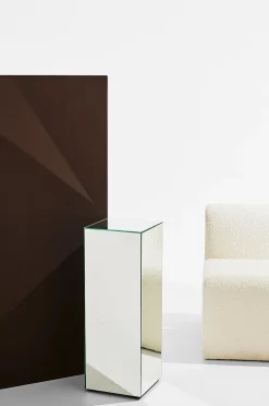 Ponti piedestal i spejlglas 27x27 cm