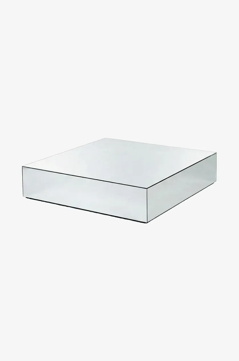 Ponti sofabord i spejlglas 110x110 cm