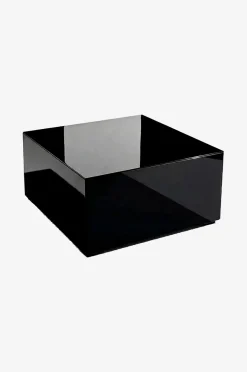 Pop bord i farvet glas 60x60 cm