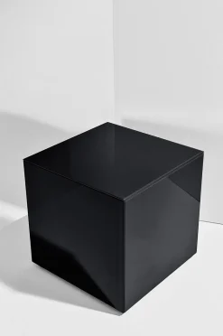 Pop kube i farvet glas 35x35 cm