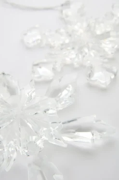 SNOWFLAKE juledekoration 4-pak
