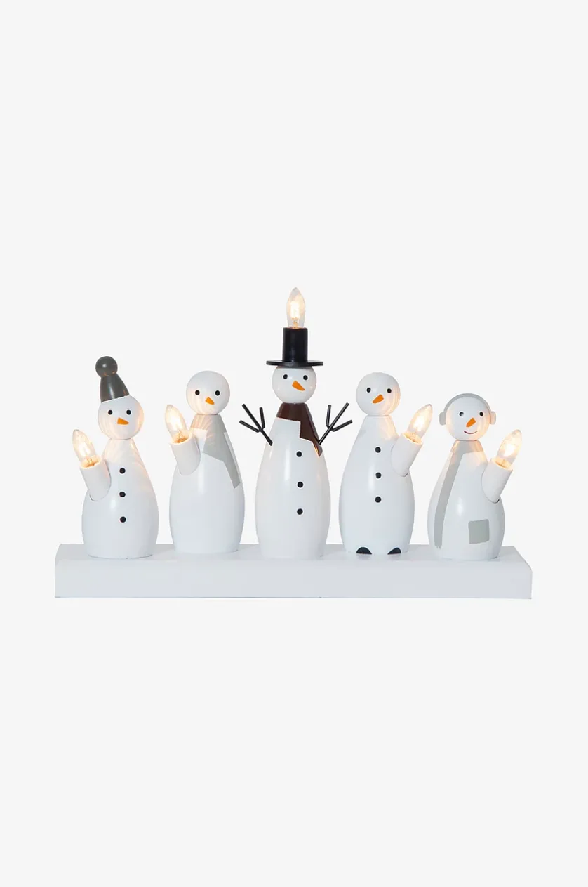 SNOWMAN (Field Unset) adventslysestage 21 cm