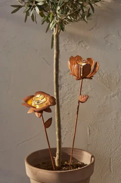 Solcelledekoration Oxida Blomst 2-p