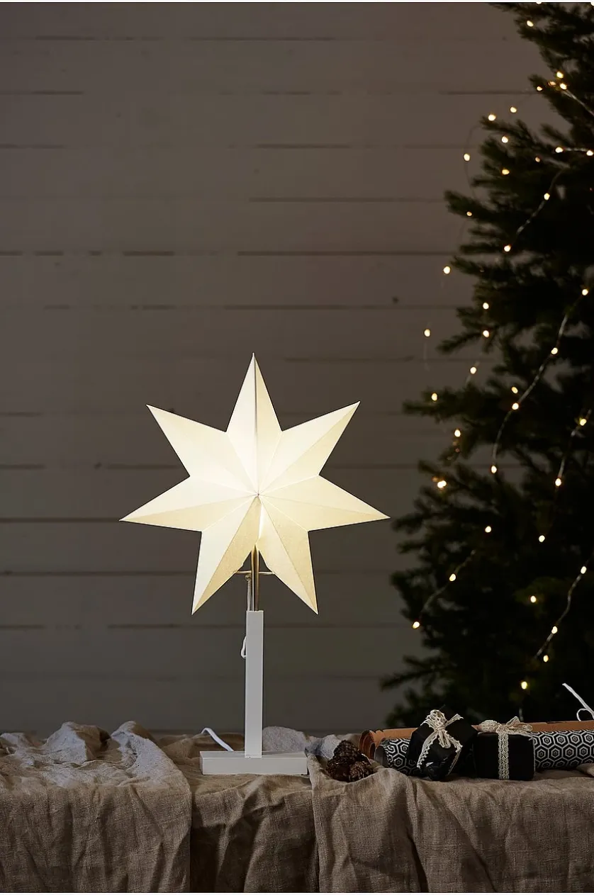 Stjerne på fod Karo 55 cm