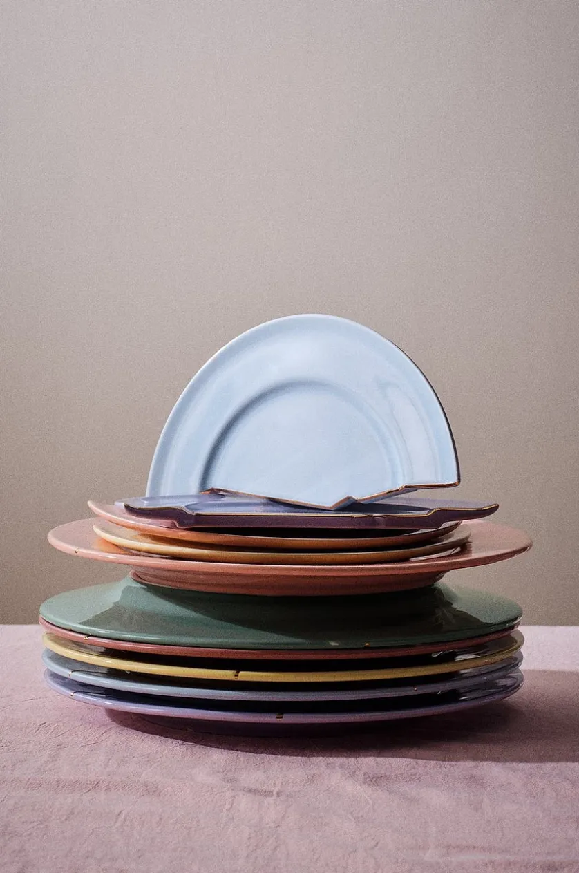 THE HALF PLATES sidetallerken 6-pak