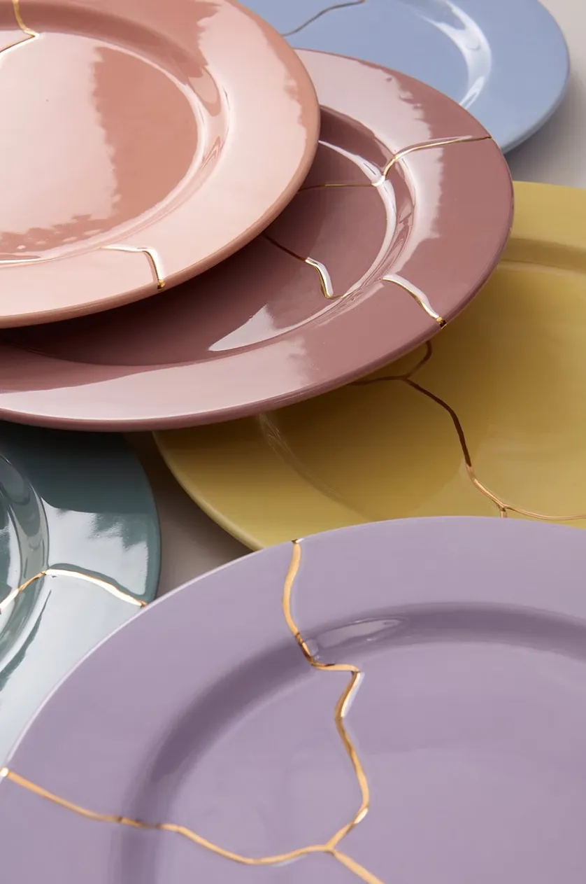 THE SHATTERED PLATES tallerken 6-pak ø 27 cm