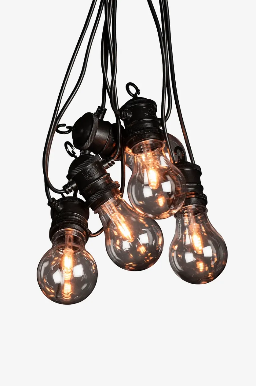 Tillægslyskæde E27 10 LED udskiftelig