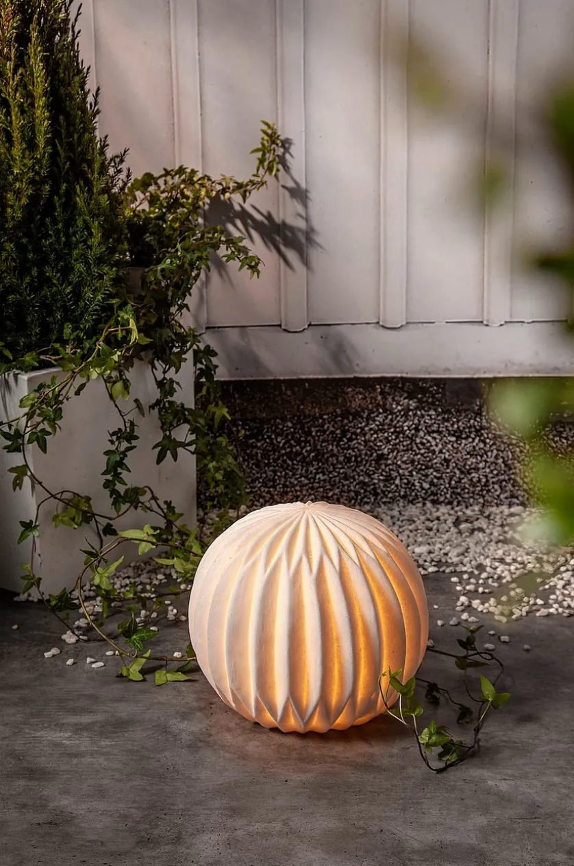 Udendørs dekoration Sandy Globe 25 cm
